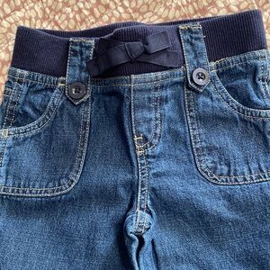 NWOT cotton denim look pants